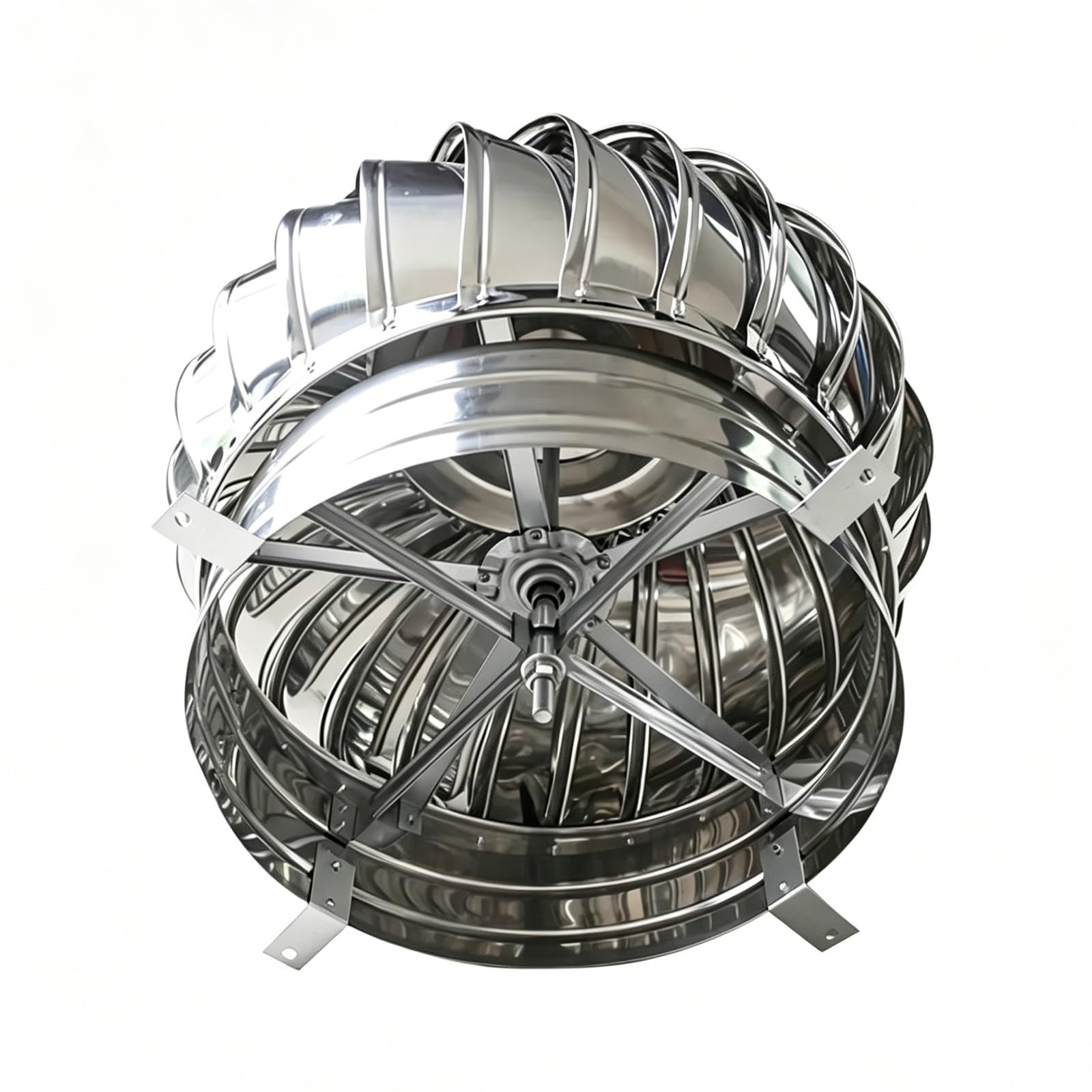 Extractor giratorio de acero inoxidable de 10 pulgadas para cubiertas residenciales