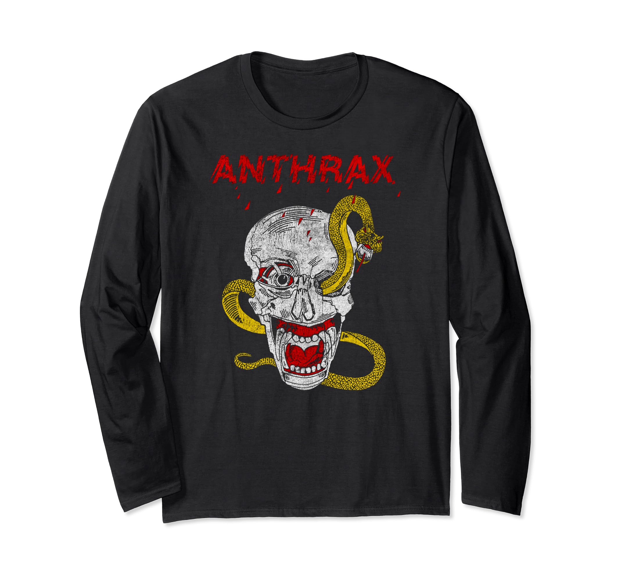 Amazon.com: Anthrax Official: Long Sleeve T-Shirts