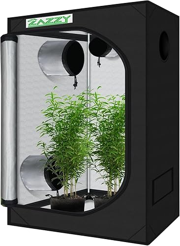 Zazzy Tienda de campaña para Plantas de Interior, 48 x 24 x 60 Pulgadas, Tienda 