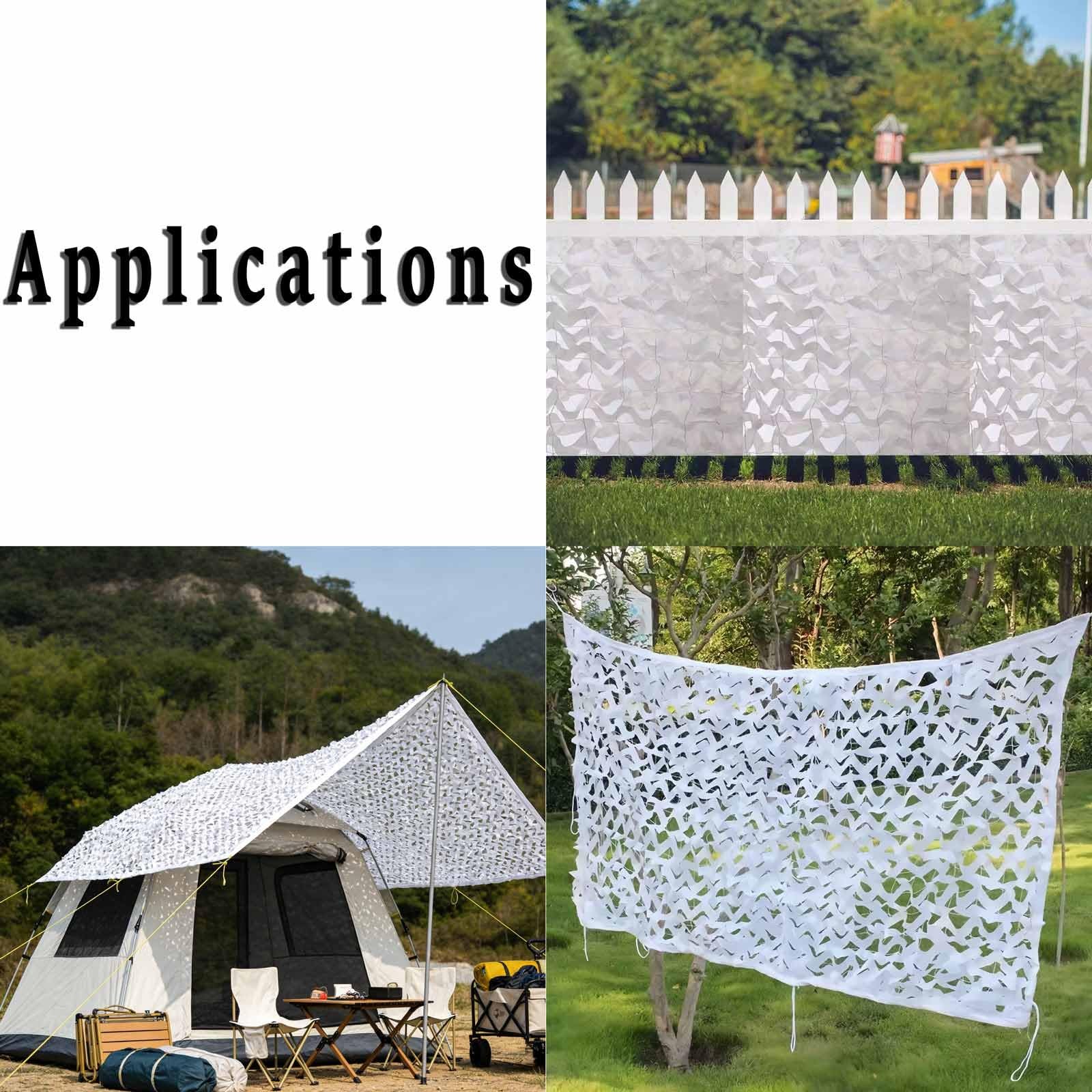 Tarnnetz-Rolle, 2 x 7 m, Militär, Jagd, Outdoor, Schatten für Camping, Schießpartys und Dekorationen, robuste Tarnabdeckung für Privatsphäre und Sonnenschutz