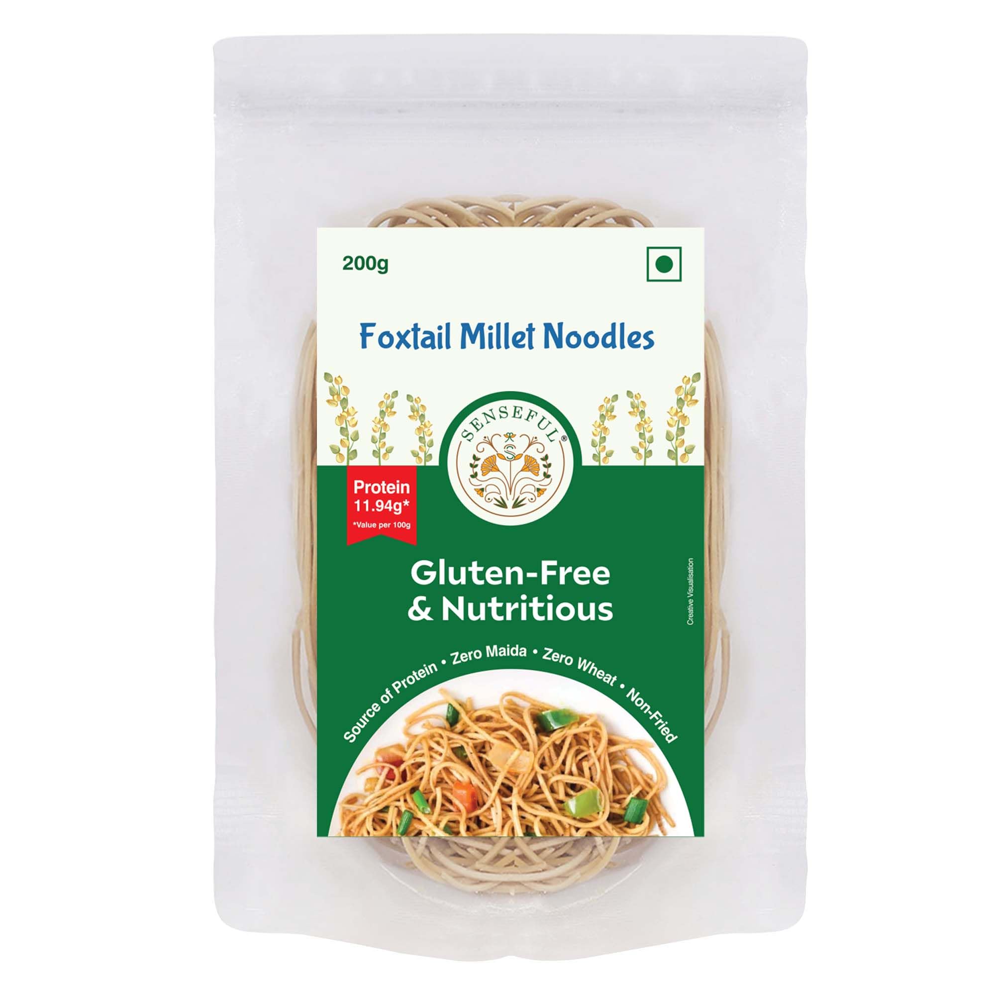 See full amazon price history chart for SENSEFUL Foxtail Millet Noodles - Gluten-Free, High Protein, Zero Maida, Zero Wheat, Non-Fried, Cholesterol Free & Trans-Fat Free - 200 gm SENSEFUL Foxtail Millet Noodles - Gluten-Free, High Protein, Zero Maida, Zero Wheat, Non-Fried, Cholesterol Free & Trans-Fat Free - 200 gm (B0BWS8S7C2) Amazon Price History, Amazon Price Tracker