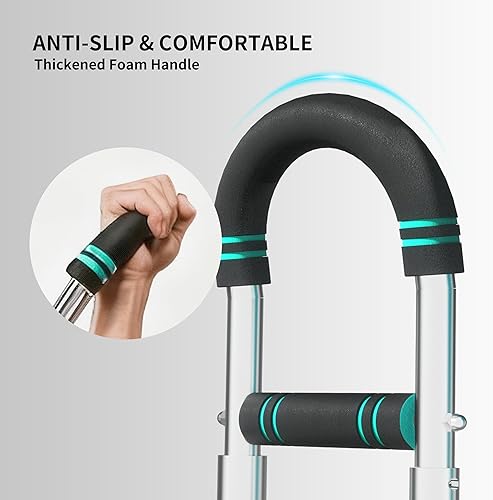 Miniatura 5 de PROIRON Entrenador de brazo Twister, equipo de entrenamiento de pecho ajustable, entrenador de brazos para hombres, entrenamiento de pecho para