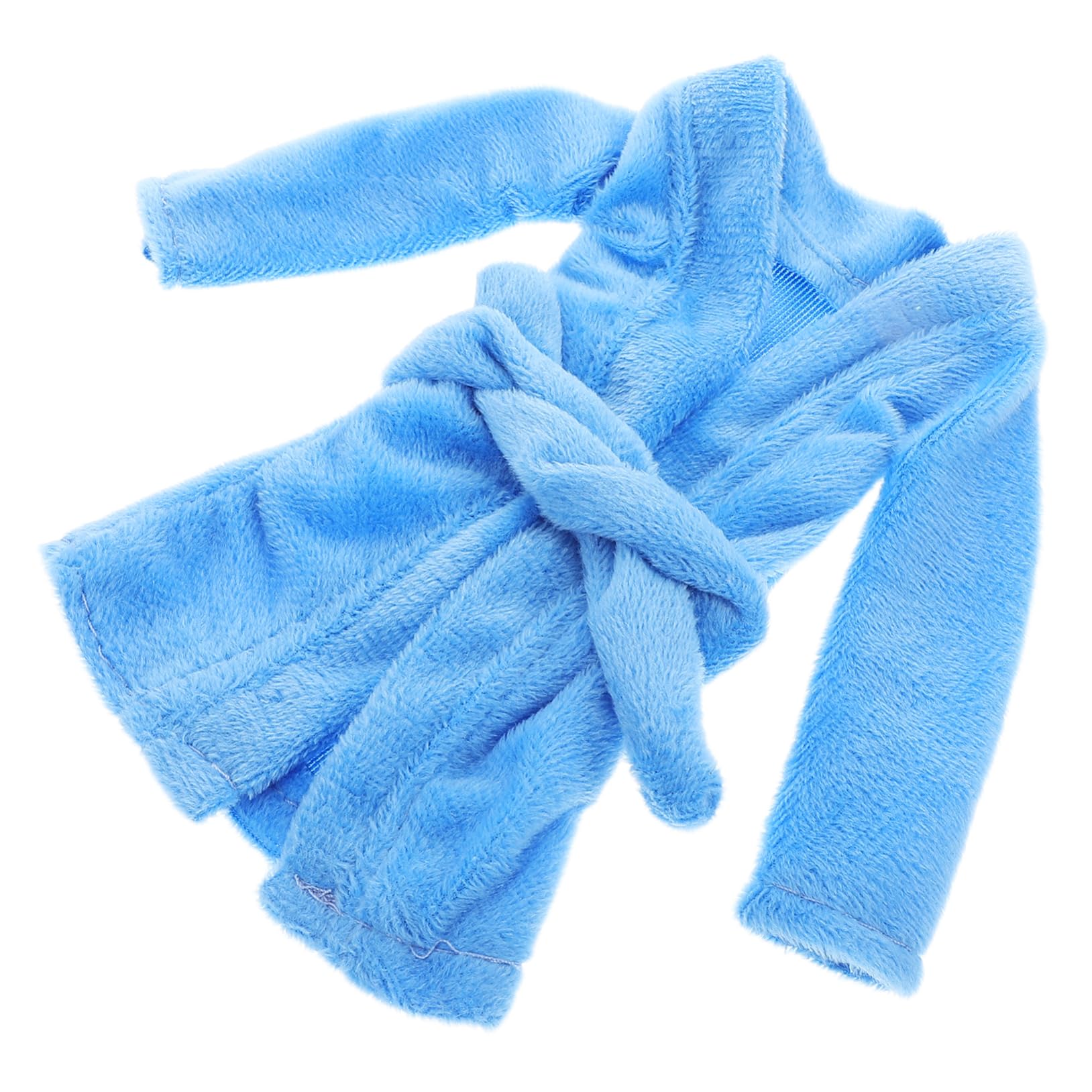 DECHOUS Miniature Doll Bathrobe Accessory Set Mini Dressing for Dolls Soft and Comfortable Miniature Outfit Perfect for Dress-up and Home Decor