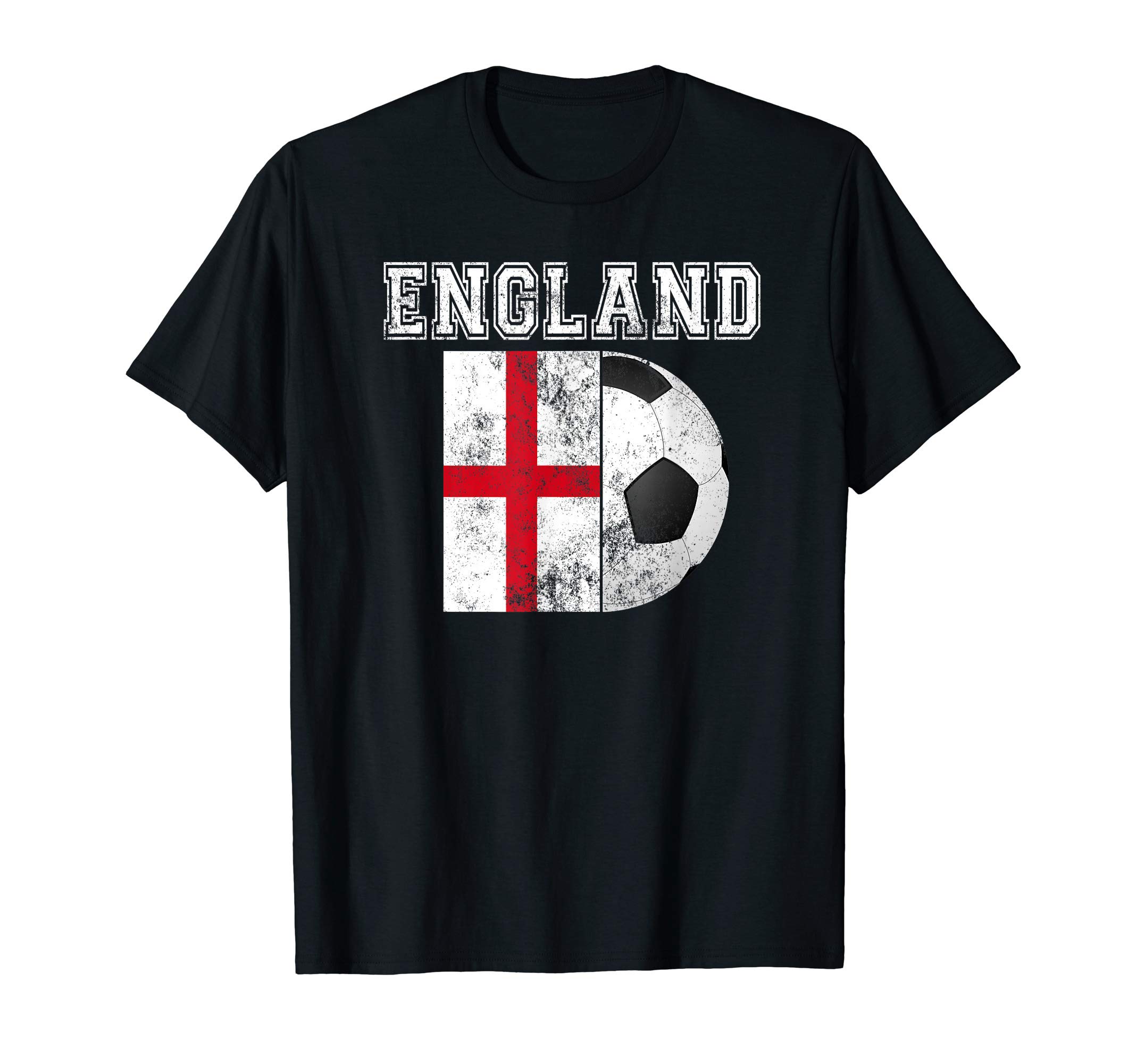 Soccer & Football T-Shirt ShopENGLAND Flag - Soccer Futbol Football T-ShirtOEKO-TEX STANDARD 100