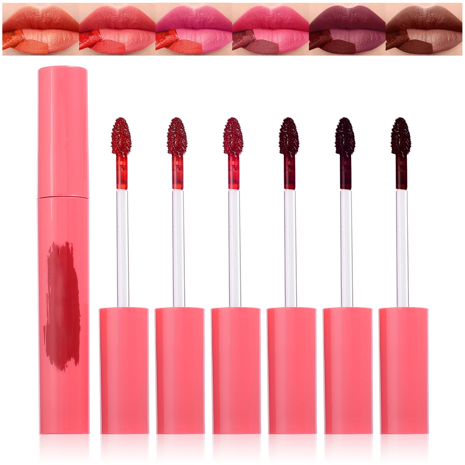 Lip Stain Peel Off - Long Wear Tattoo Lip Liner, Waterproof & Transfer-proof Peel Off Lip Stain with Matte