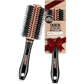 Conair Copper Collection Round Hair Dryer Brush - Blow Out Styler for Voluminous Looks