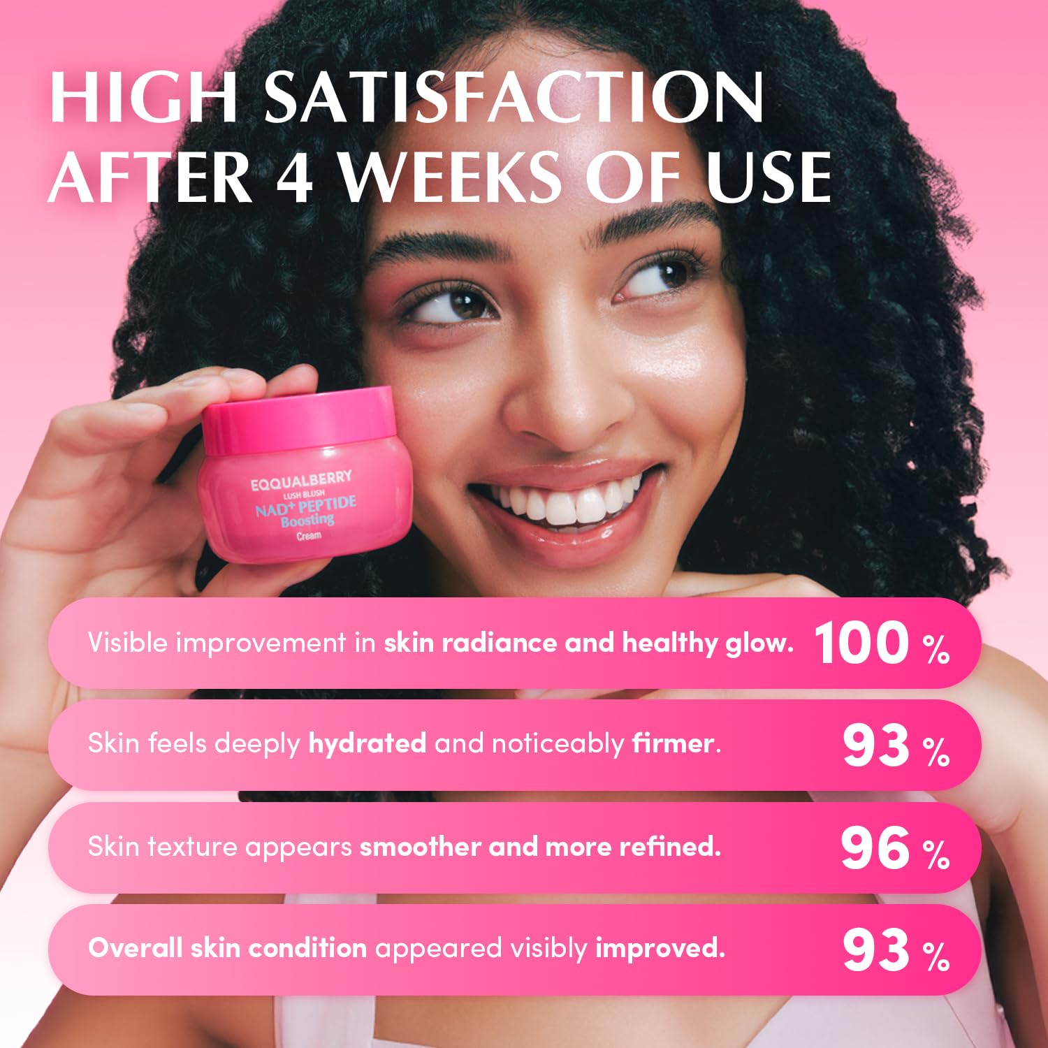 EQQUALBERRY NAD+ Peptide Boosting Cream – Collagen-Enhancing Moisturizer for Skin Elasticity, Healthy Aging&Wrinkle Care – Korean Skincare Anti-Aging Face Cream with Peptides (1.69 fl.oz / 50ml) - Image 5