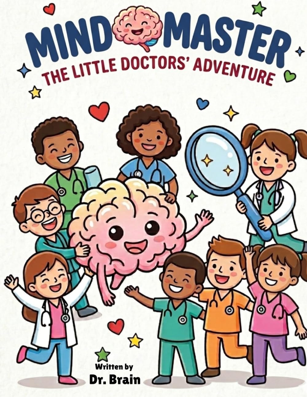 MIND MASTER: The Little Doctors' Anatomy Adventure: (A Fun Human Body Activity Book for Kids) (Junior Doctor Series)
