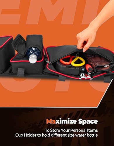 Miniatura 2 de KEMIMOTO X3 - Bolsas para puerta delantera, color rojo, compatibles con Can-Am Maverick X3 MAX Turbo R X DS Turbo X RS Turbo R 2017-2024 X3 Bolsas