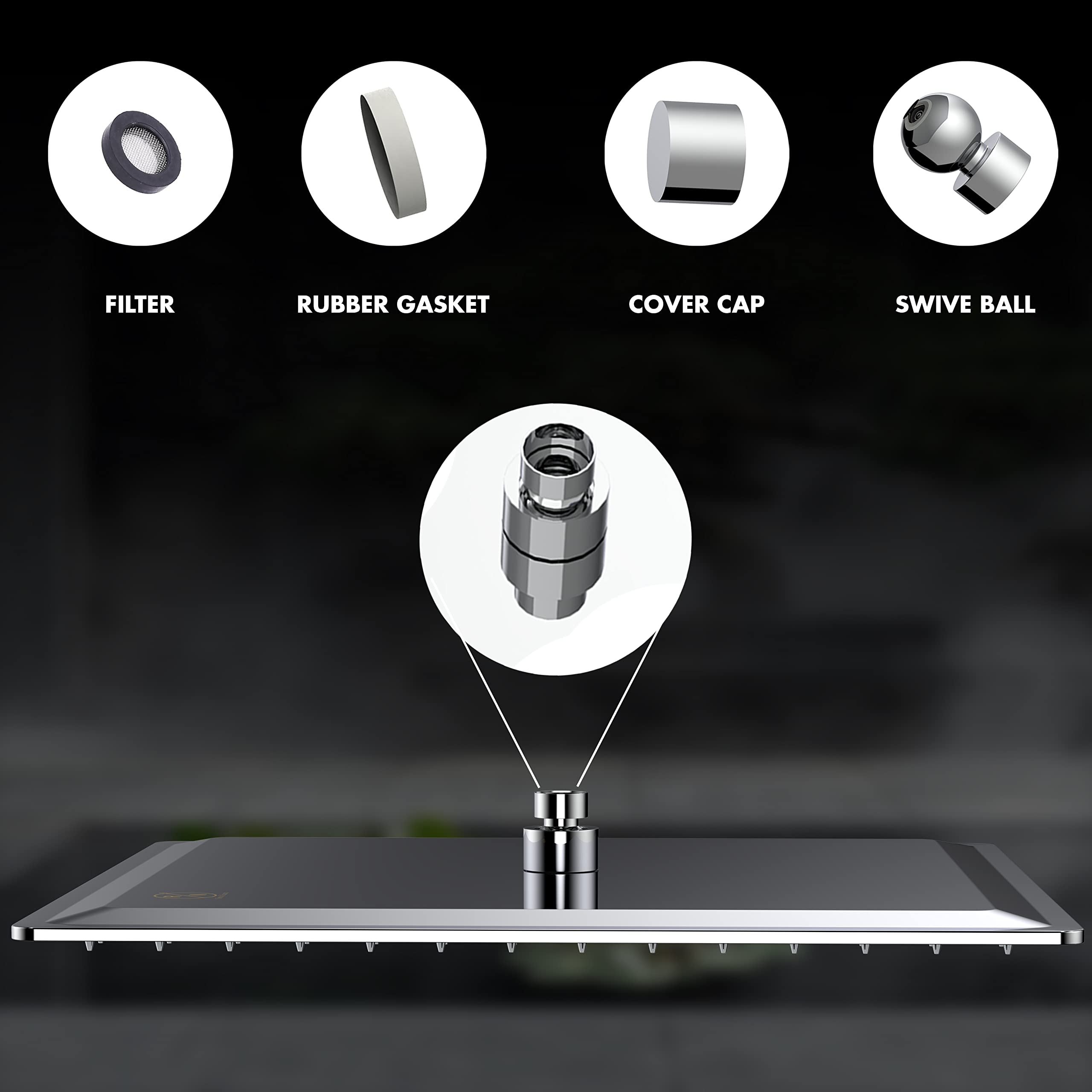 RN SS Queen Ultra Slim Shower