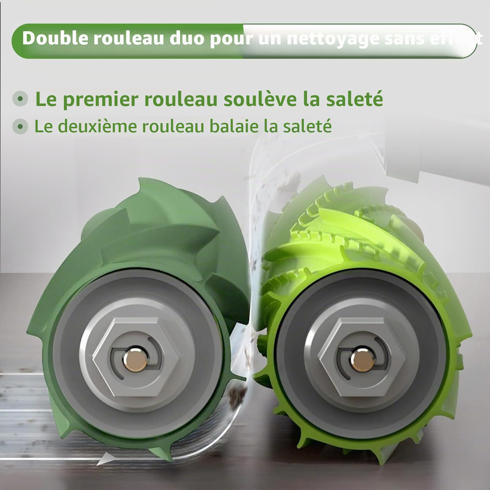 LOVECO Accessoires de Remplacement Compatible pour iRobot Roomba Serie I i1+ i2+ i3+ i4+ i6+ i7+ i8+, Serie J j5+ j6+ j7+ j8+ j9+, sacs à poussière, Filtres, Brosses Latérales, Brosses Principale