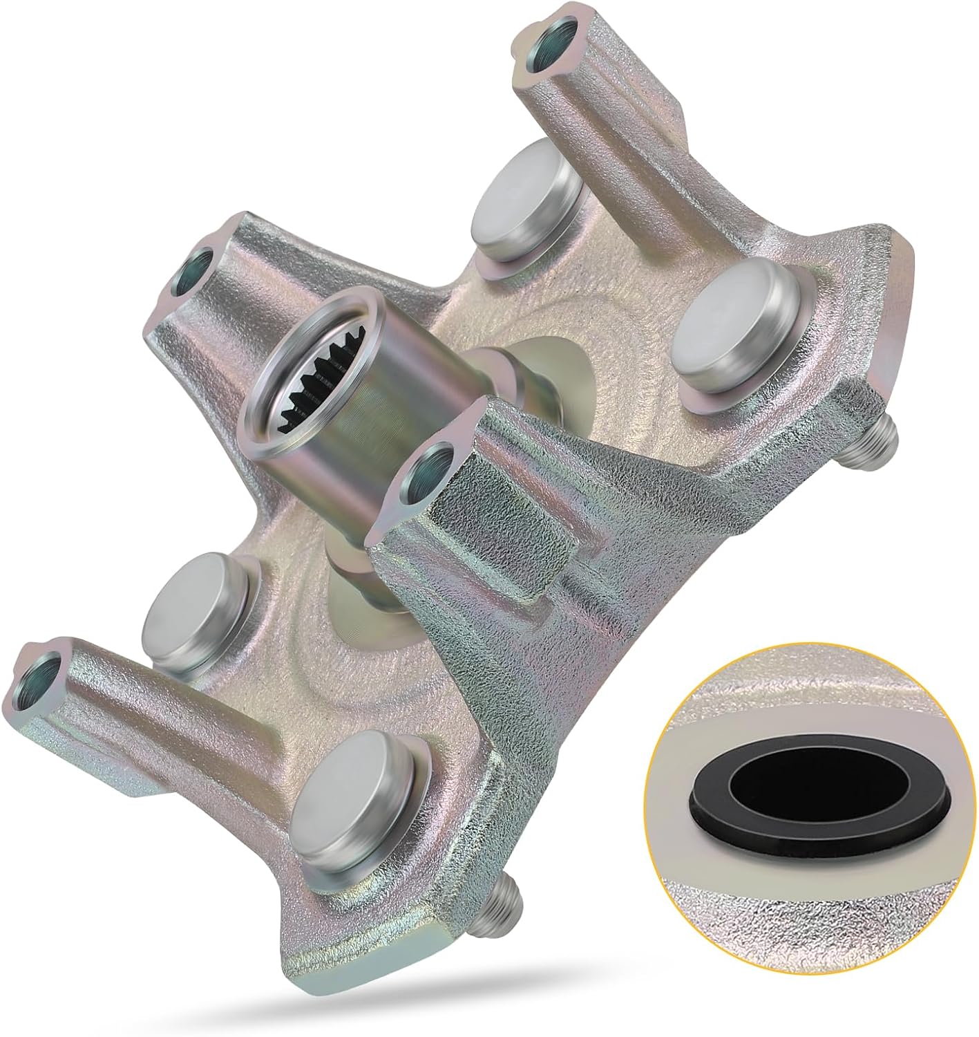 M MATI Rear-Right Wheel Hub for Arctic Cat 400-2x4 400-4x4-FIS 500-4x4-FIS 2002-2004 250 300 500-4x4 2003-2004 0502-421