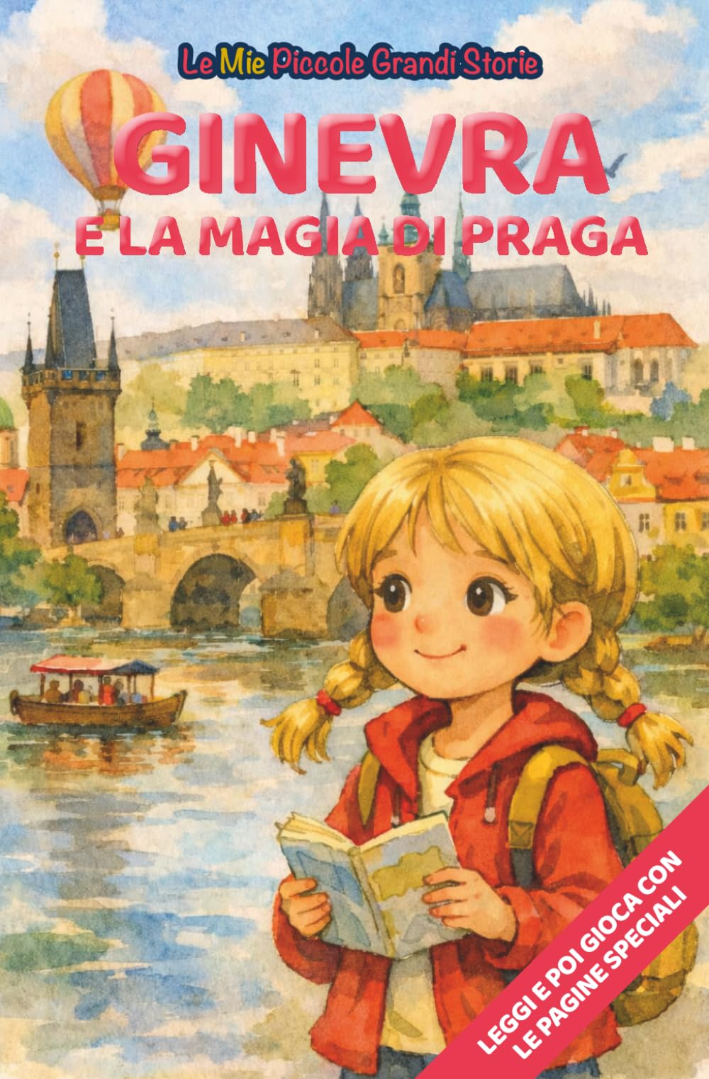 Ginevra e la magia di Praga: Libro illustrato per bambini 3-6 anni, personalizzabile, con alla fine del racconto giochi e attività da fare: labirinti, ... le figure (Le Mie Piccole Grandi Storie)