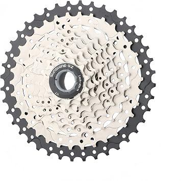8/9/10/11/12 Speed Bike Freewheel, Lightweight Bike Cassette Sprocket, 11-32/36/40/42/46/50T Bicycle Cassette Freewheel for Mountain Bikes MTB