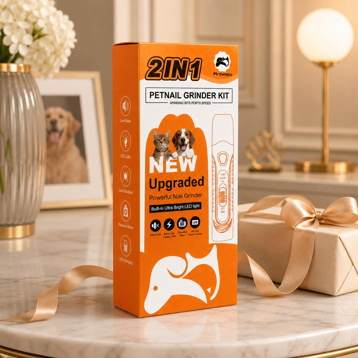 Quiet Dog Nail Grinder - Safe & Easy Grooming -7 Quiet Dog Nail Grinder - Safe & Easy Grooming -7