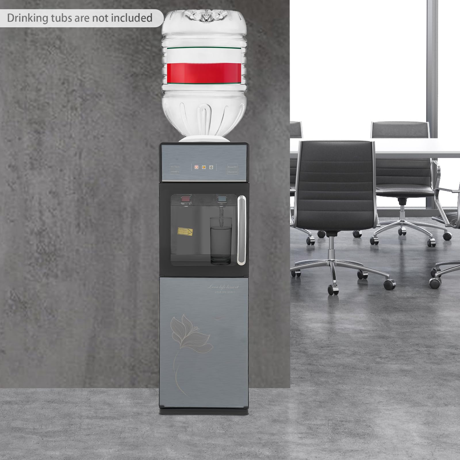 Dispensador de Agua Eléctrico Automático con Grifo, Agua Caliente para Oficina y Cocina