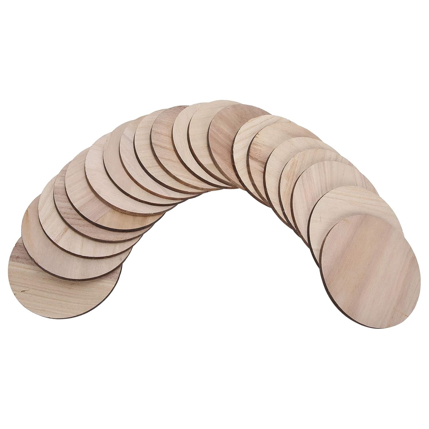 Wood Discs, A Large Number High Safety Factor Hand‑Made Accessories DIY