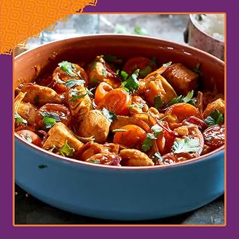 Patak's Butter Chicken Spice Paste, Mild Indian Curry with 8 Expertly Blended Spices, Gluten-Free & Vegan, Flavorful Base for Home Cooking & More, 10 oz Jar