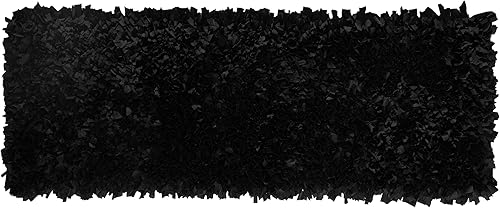 Home Weavers Bella - Alfombra peluda de jersey de alta calidad, lavable a máquina, alfombra para sala de estar, alfombras antideslizantes para