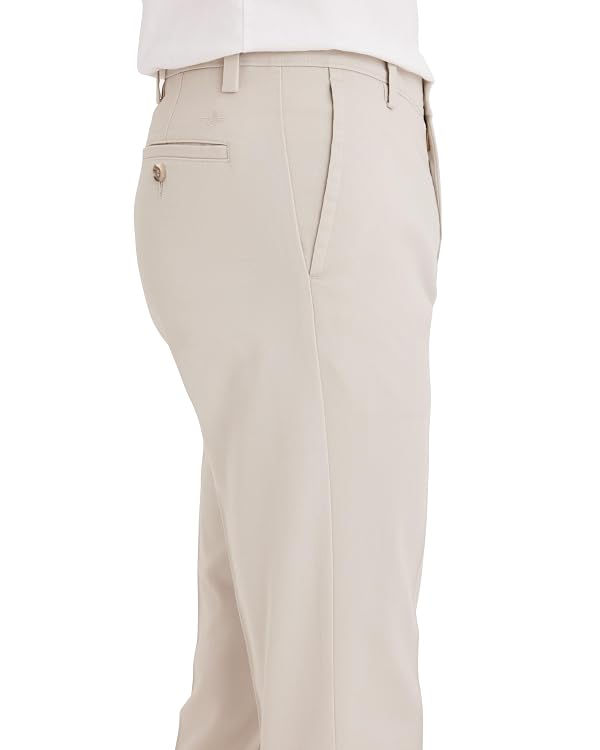 Dockers Men's Slim Fit Easy Khaki Pants, Cloud, 32W x 34L by DOCKERS - Used condition - Image 2