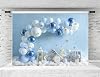 Kate Balloons Cake Smash Backdrop 1st Birthday Party Decoration Boy Photography Background Babyshower Photo Studio Prop, 7x5ft