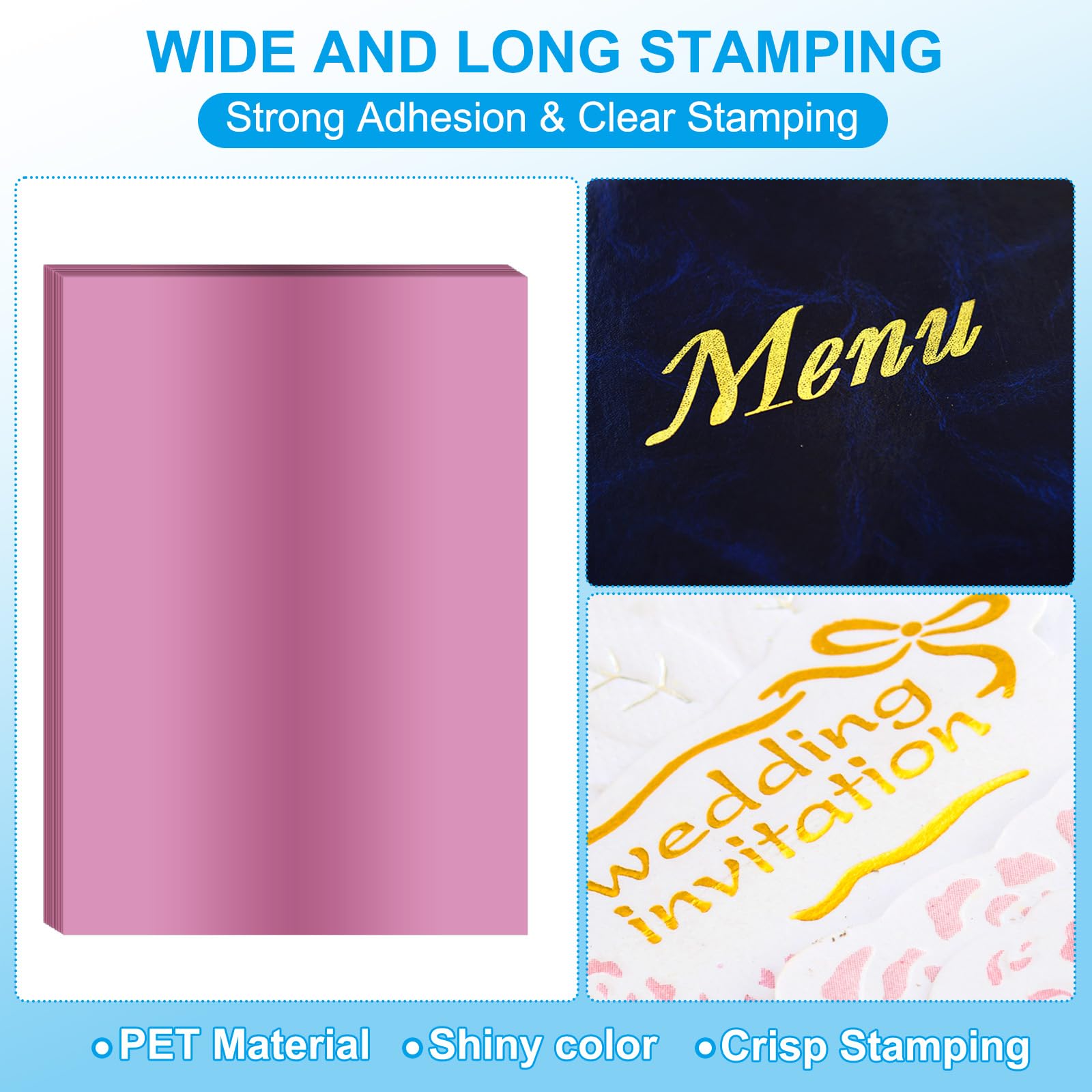 PATIKIL 11.7x8.3 Hot Stamping Foil Paper Sheet - Image 3