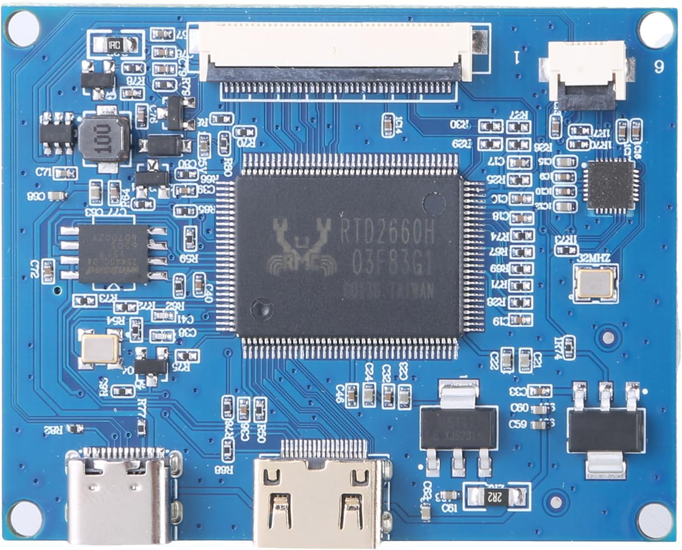 40Pin LVDS LCD Screen Driver Board LCD Display Screen Assembly Unit 1024X600 Combination Driver Controller Board