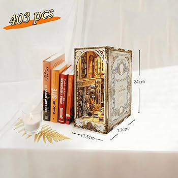 【BAROQUE】ALL OF THE LOVE,ALL OF THE DREA Amazon.com: KingStora DIY Book Nook Kit -Baroque Dreams