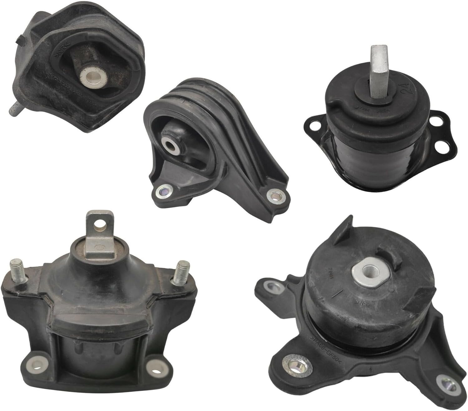 4PCS Engine Motor&Trans Mount Set Compatible with Honda Accord 2.2L LX/DX 1994 1995 1996 1997 with Manual Trans Mount for A6542 A6544 A6549 A6530