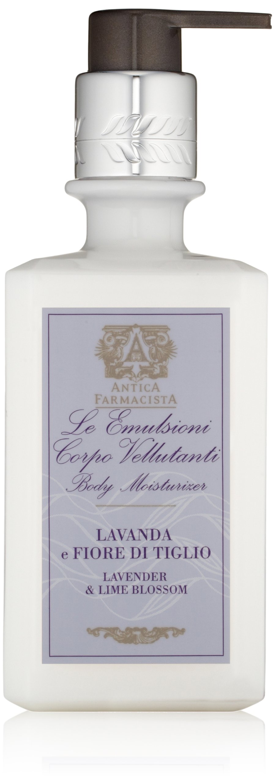 Antica Farmacista Body Moisturizer - Scented Moisturizing Lotion with Aloe Vera, Green Tea & Sweet Almond Oil - Luxury Gift for Any Occasion - Lavender & Lime Blossom, 10 fl oz