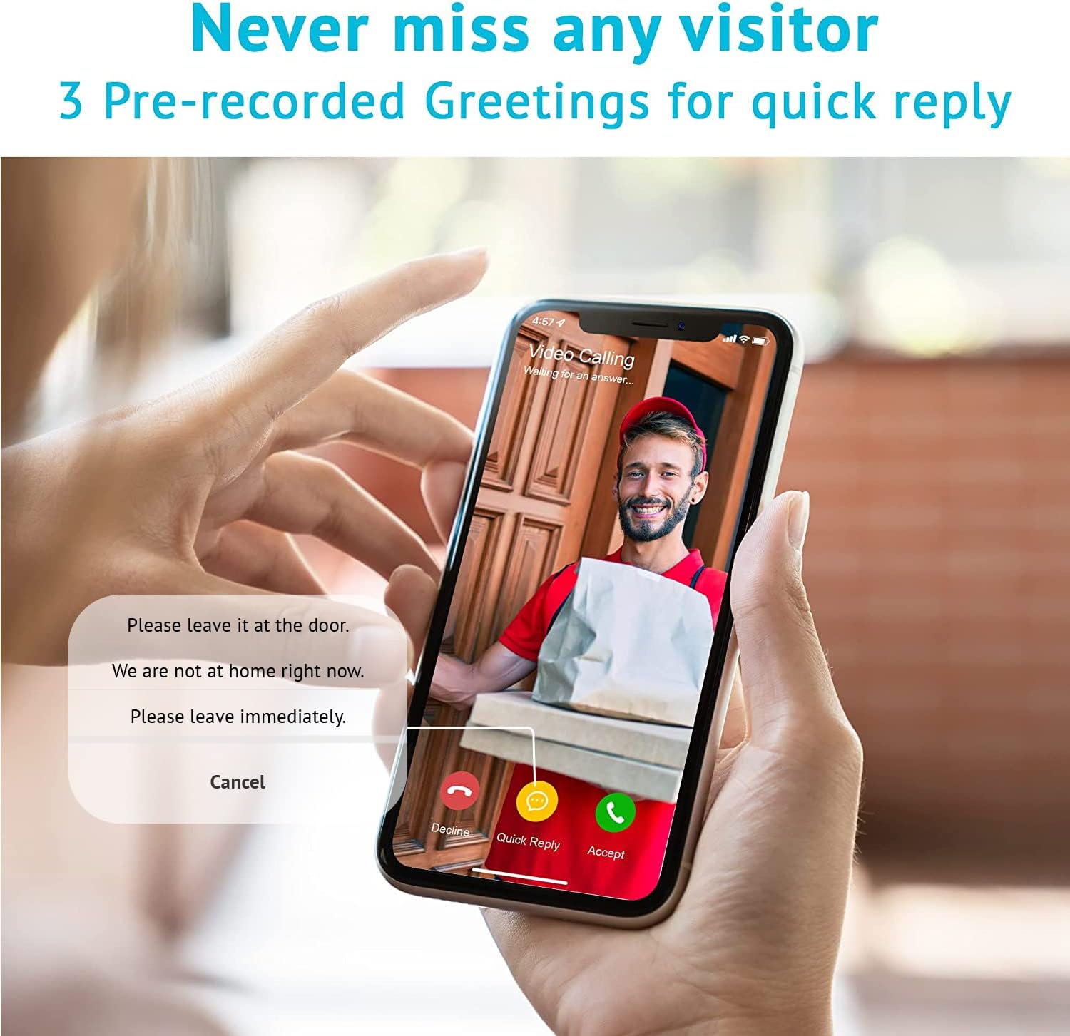 Doorbell Camera Wireless 2K,LaView Video Camera with Base Station,AI Human Detection,4:3 Aspect Ratio,160-Day Battery Life,Night Vision,Two-Way Audio,US Cloud Server/SD Slot,Compatible with Alexa