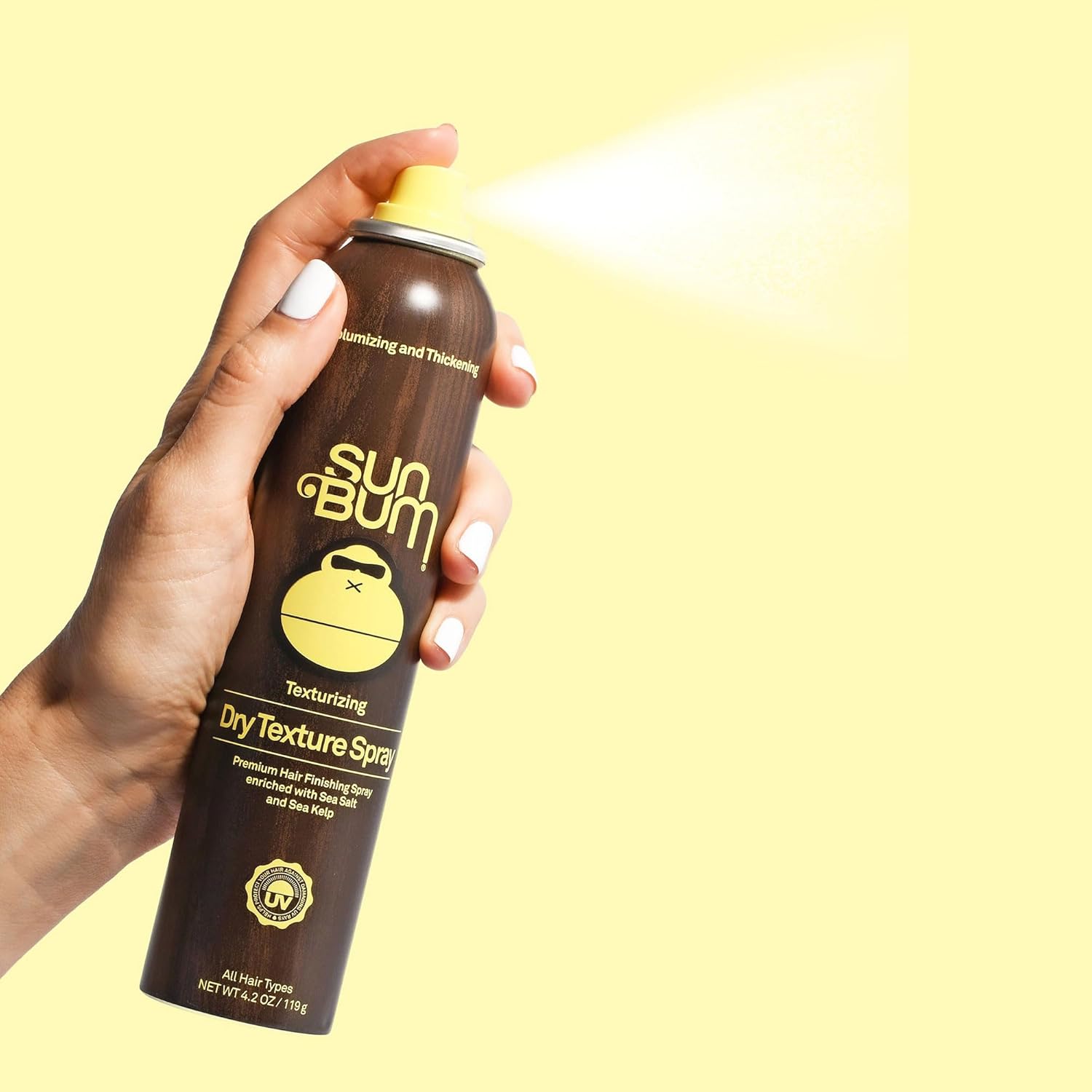 Sun Bum Dry Texture Spray | Vegan and Cruelty Free Buildable Volume Texture Spray with Matte Hold | 4.2 oz - Image 4