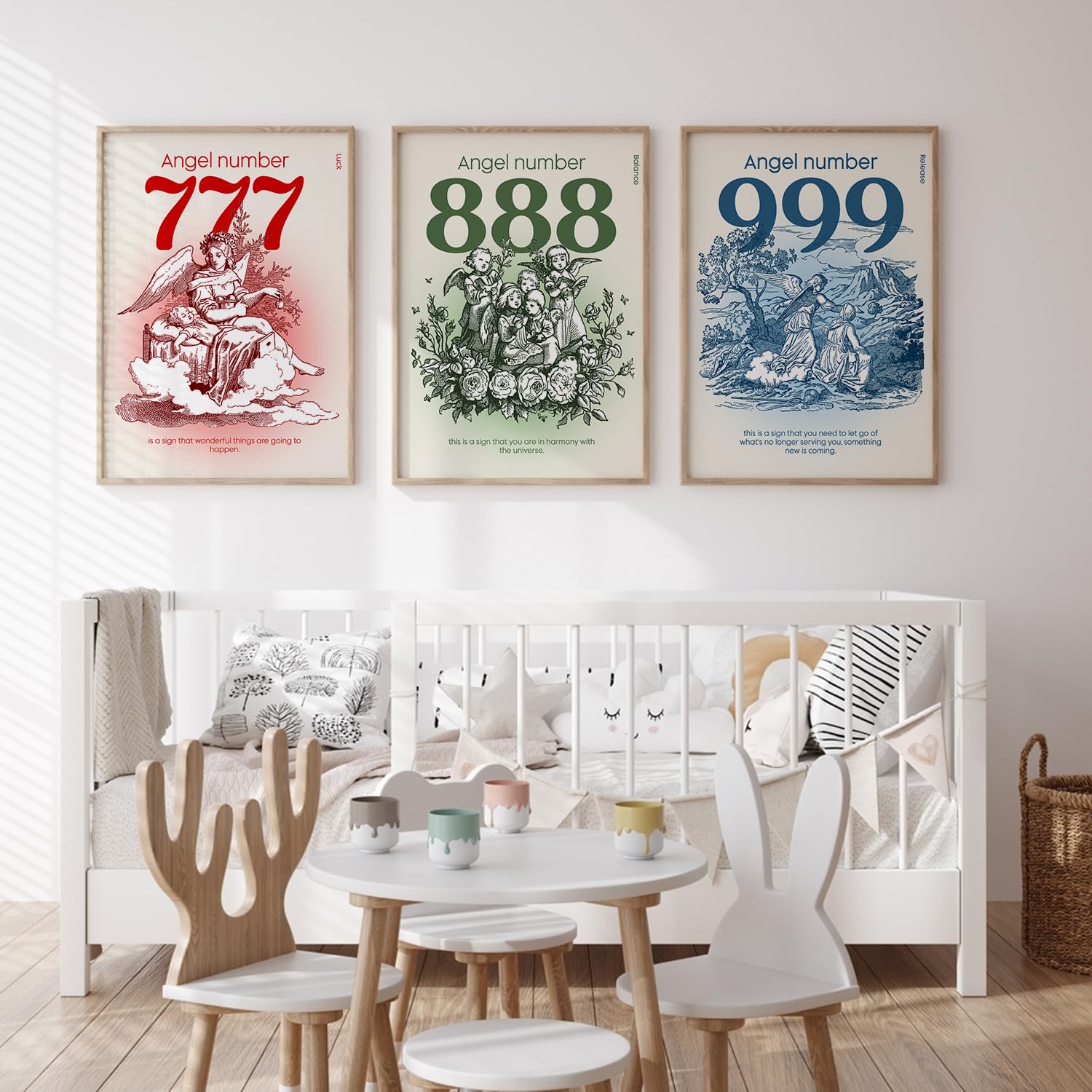 Amazon.com: Elegend Angel Numbers Poster Set of 9