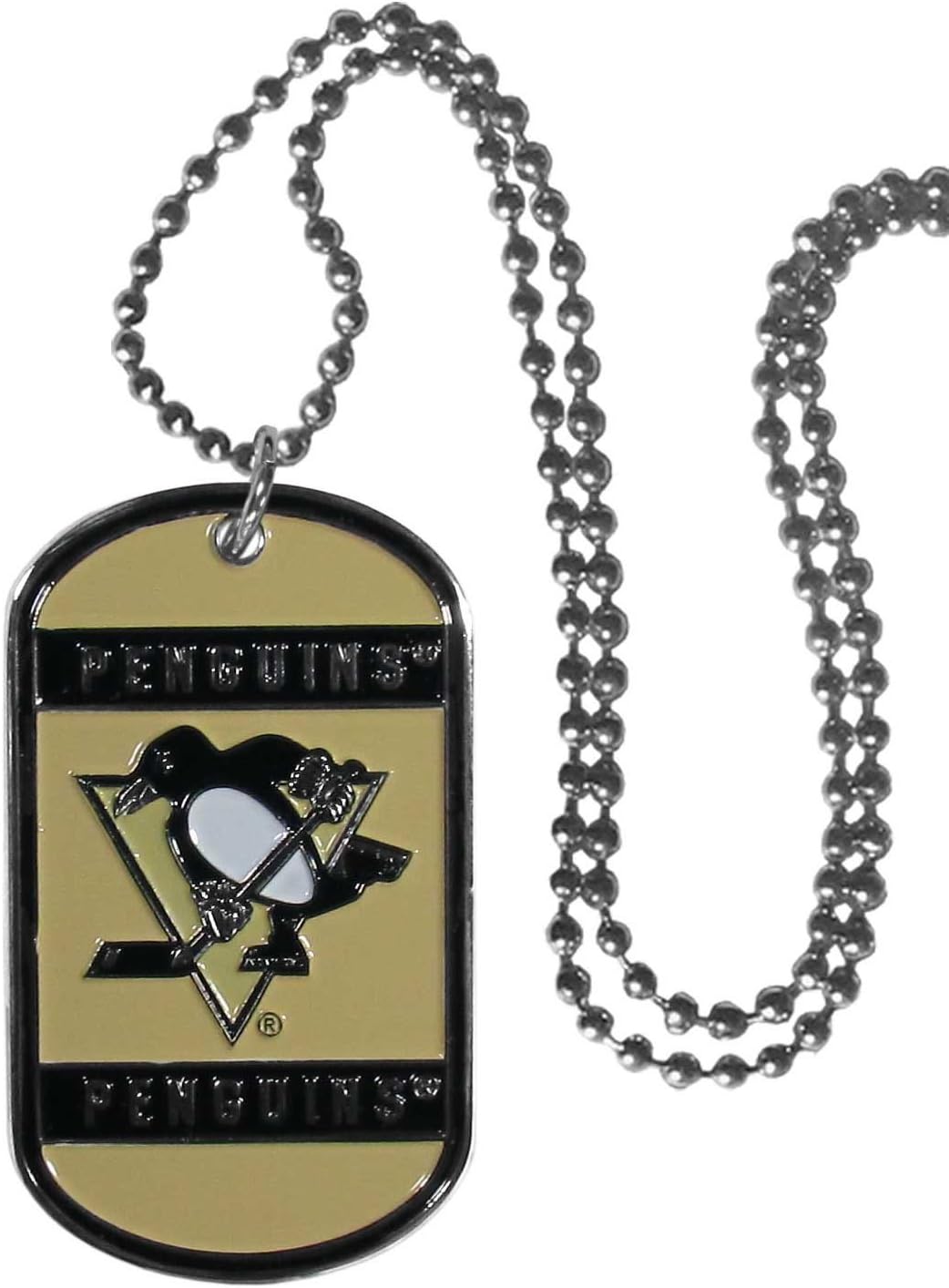 Siskiyou Sports NHL Pittsburgh Penguins Neck Tag Necklace, 26"