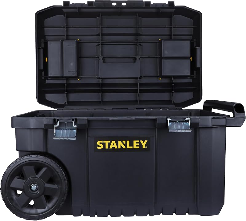 STST1-80150 Essential Rolling Chest - Black