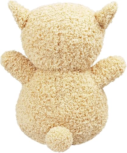 Miniatura 3 de Doindute Peluche de búho marrón claro, juguete de peluche suave para niños y niñas, regalos de cumpleaños para niños o novia, 10 pulgadas