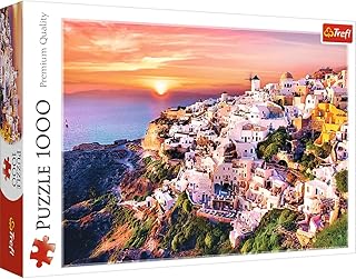 بازل شكل سانتوريني من تريفل 10435 - 1000 قطعة، 12 سنة فاكثر