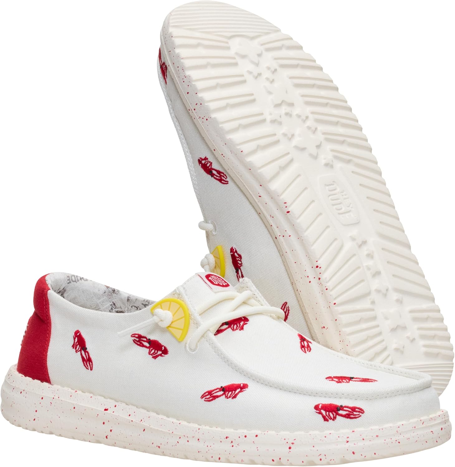 HEYDUDE Womens Wendy Embroidered Crawfish