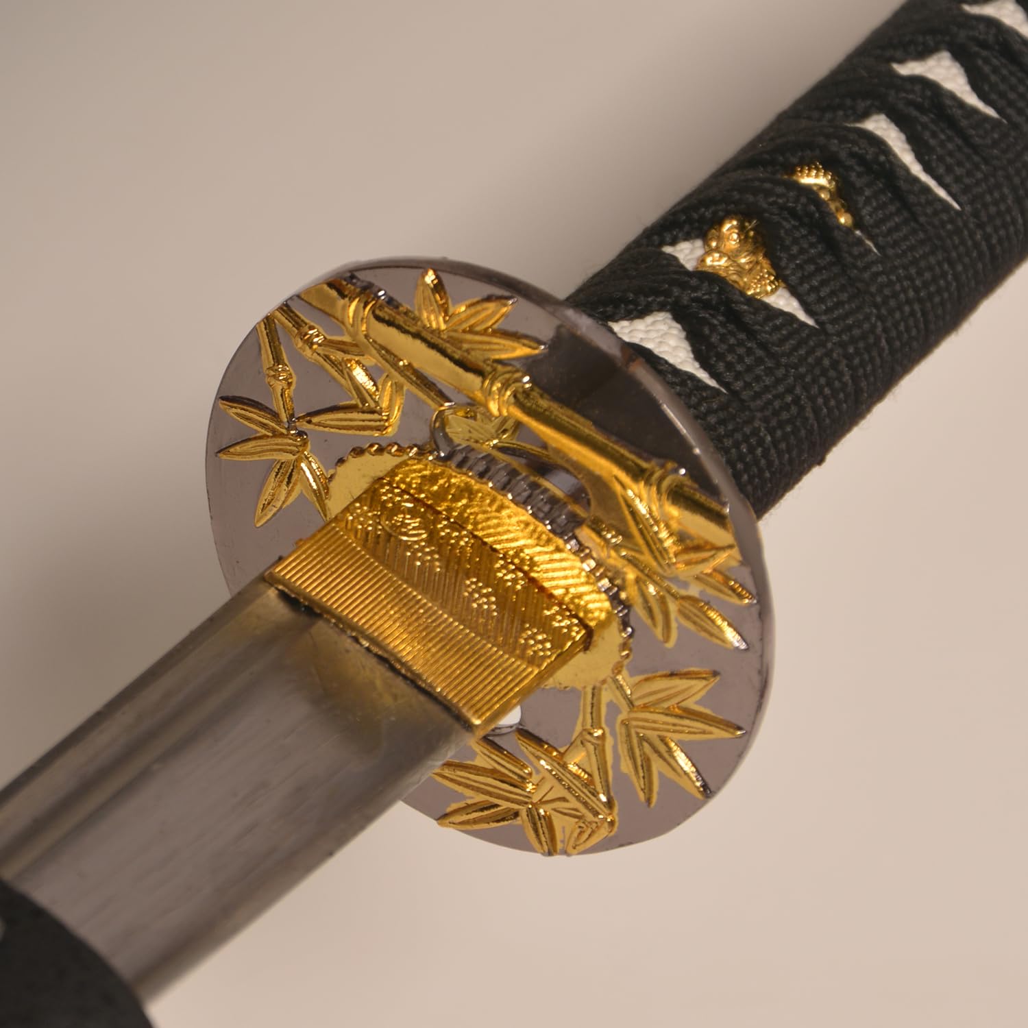 Handmade Carbon Steel Samurai Sword, Katana 3-Piece Set with