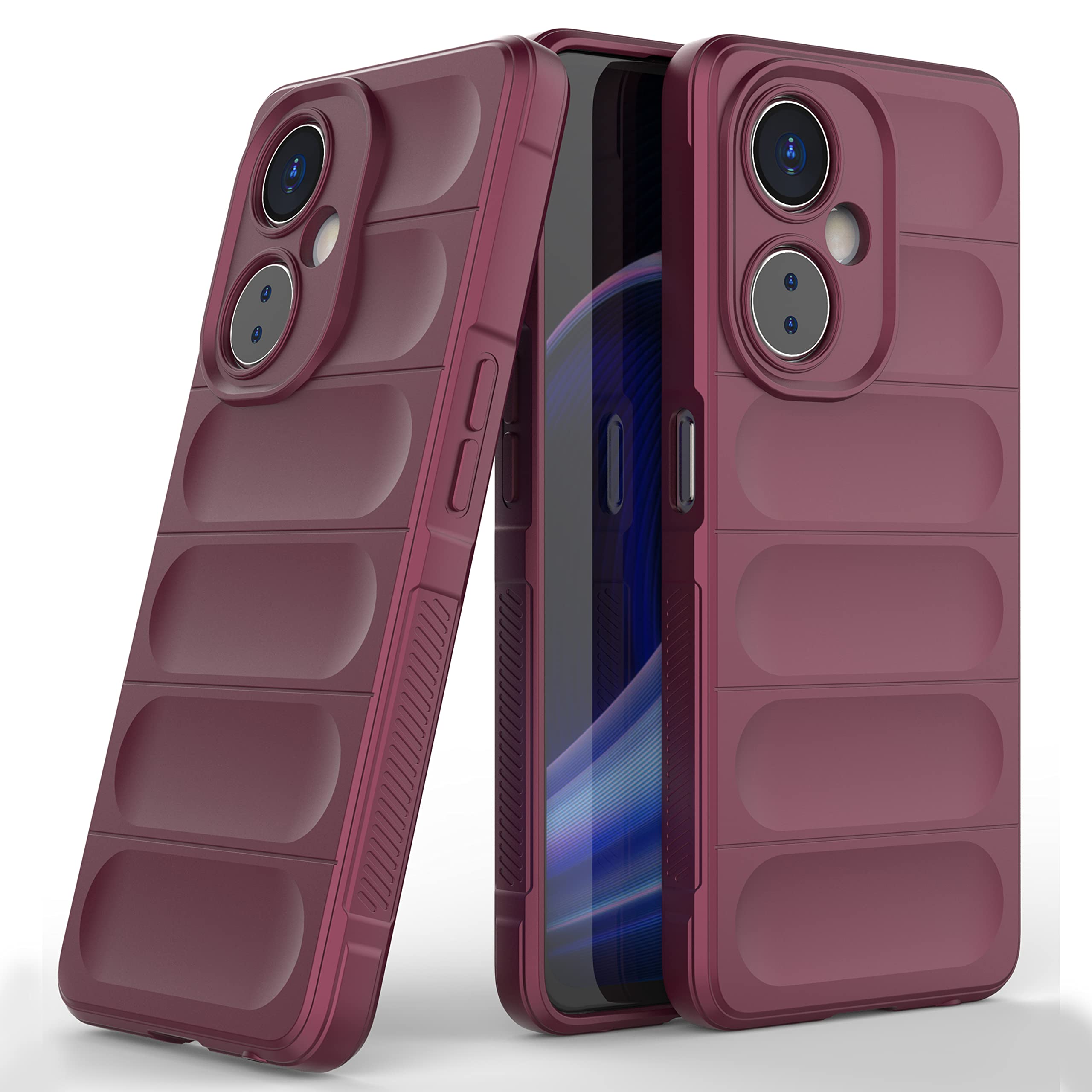 Amazon Brand - Solimo Mobile Cover for Smartphone (Silicone_Plum) (B0C2Q71PSL) Amazon Price History, Amazon Price Tracker