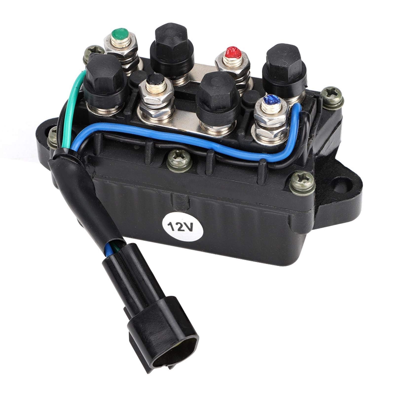 Relais De Garniture Hors Bord, 63P 81950 00 00 Pour Moteur Hors Bord 4 Temps Relais De Garniture De Puissance De Bateau Relais De Garniture De Moteur