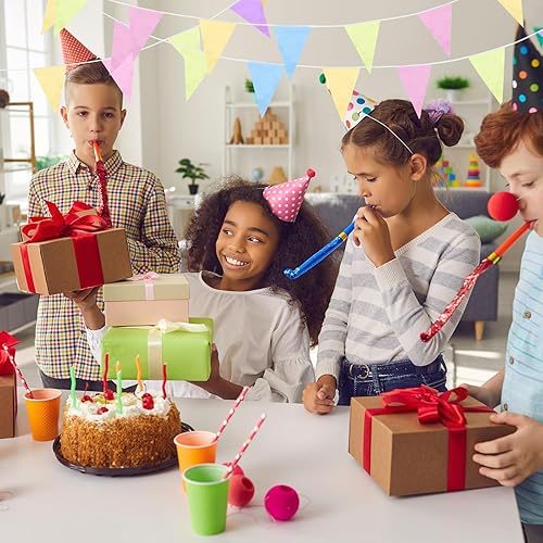 Miniatura 7 de Tatuo Banderines sólidos de 200 pies, banderines de cadena triangular, banderines para colgar en banderines, decoraciones de fiesta para gran