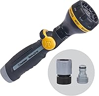 Vista 11 de Melnor 65187AMZ - Boquilla de gatillo trasero de múltiples patrones con adaptador