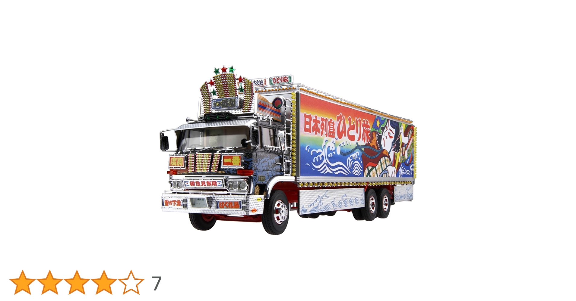 青島 1/32 トラック野郎シリーズ No.6 一番星 北へ帰る プラモデル Amazon | 青島文化教材社 1/32 トラック野郎シリーズ No.6 一番