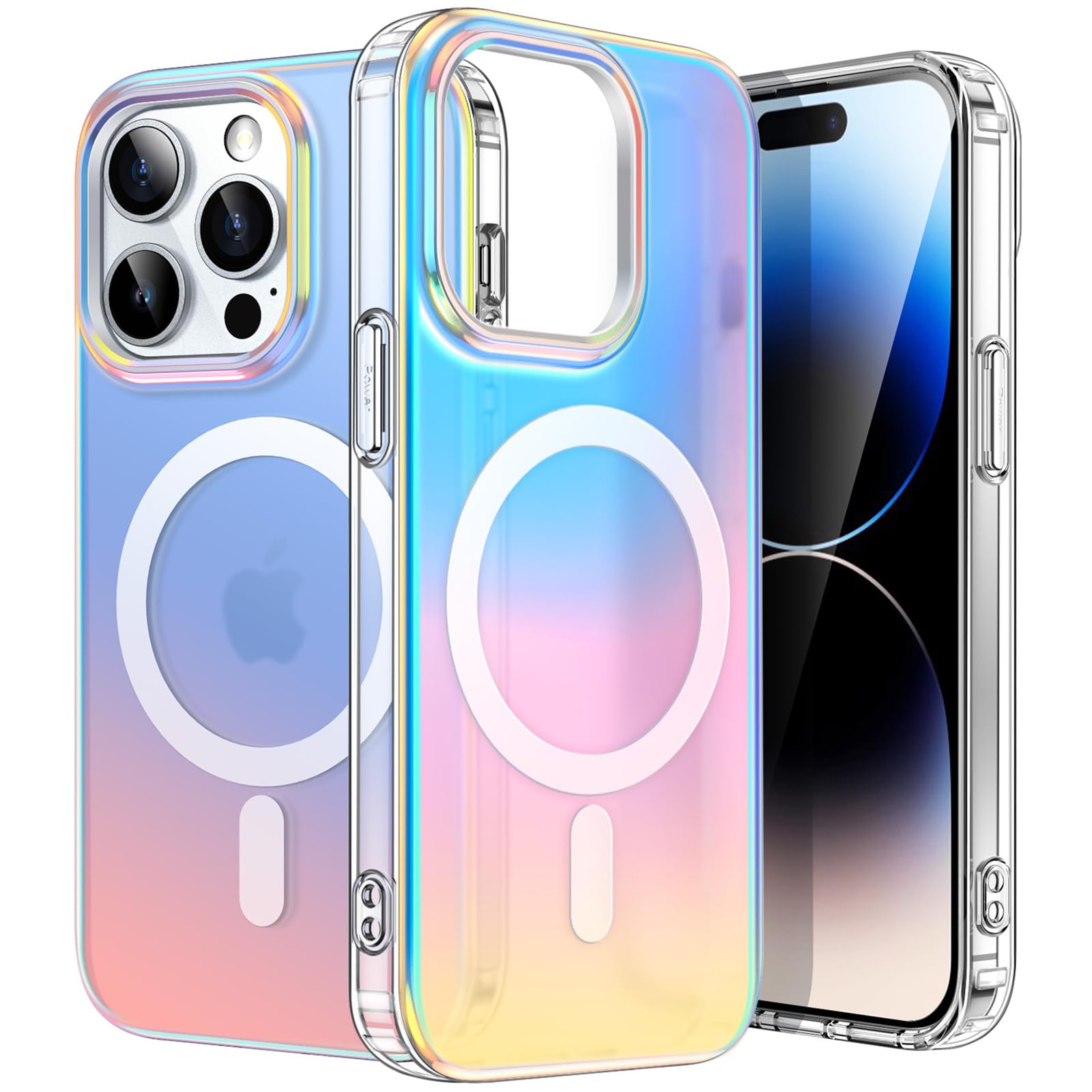 Amazon.com: JETech Iridescent Case for iPhone 14 Pro Max 6.7
