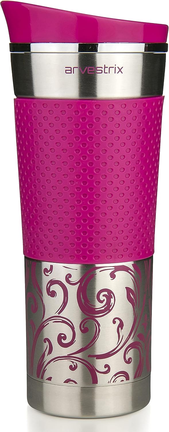 HOVUK Isolierte Reisebecher 2er Set - 400ml Doppelwandig BPA-frei