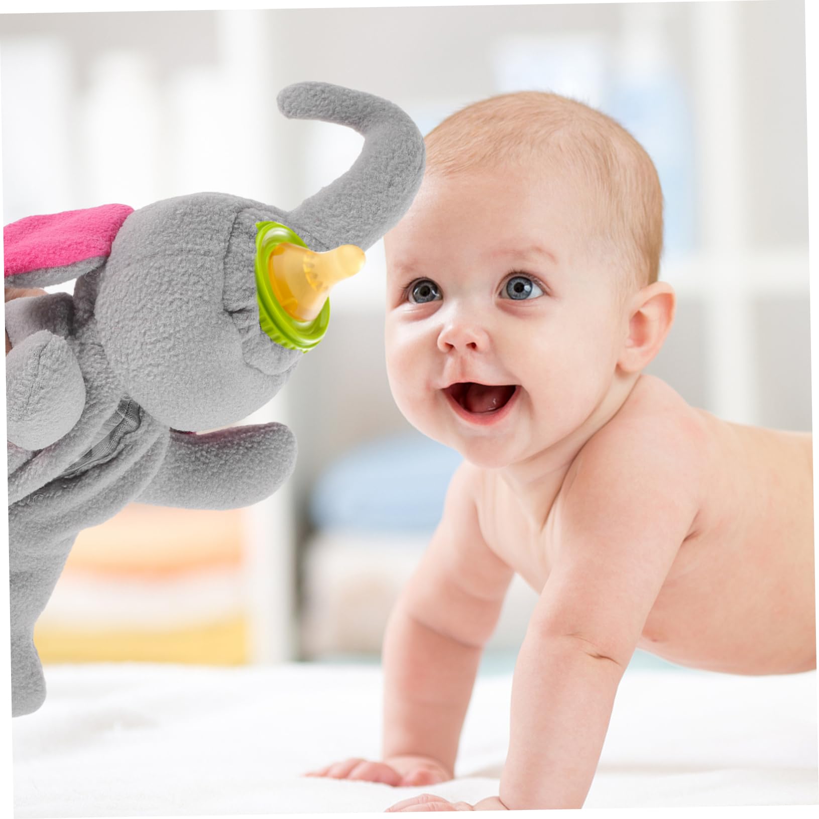 BESTonZON 5St animal-design waschbare Träger Abdeckung für Babymilchflaschen Figur glasflasche Dekorativer Überzug für die Stillflasche Dekore für Stillflaschen PP Baumwolle