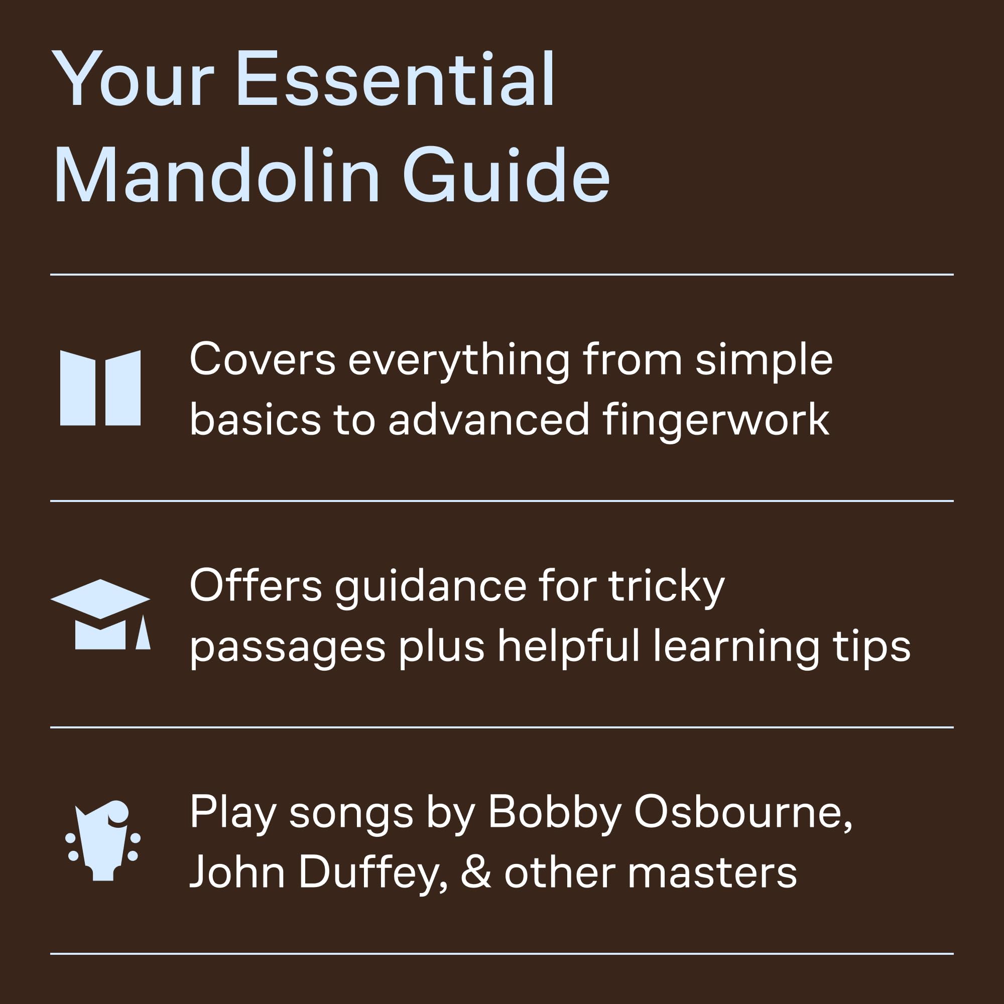 Bluegrass mandolin