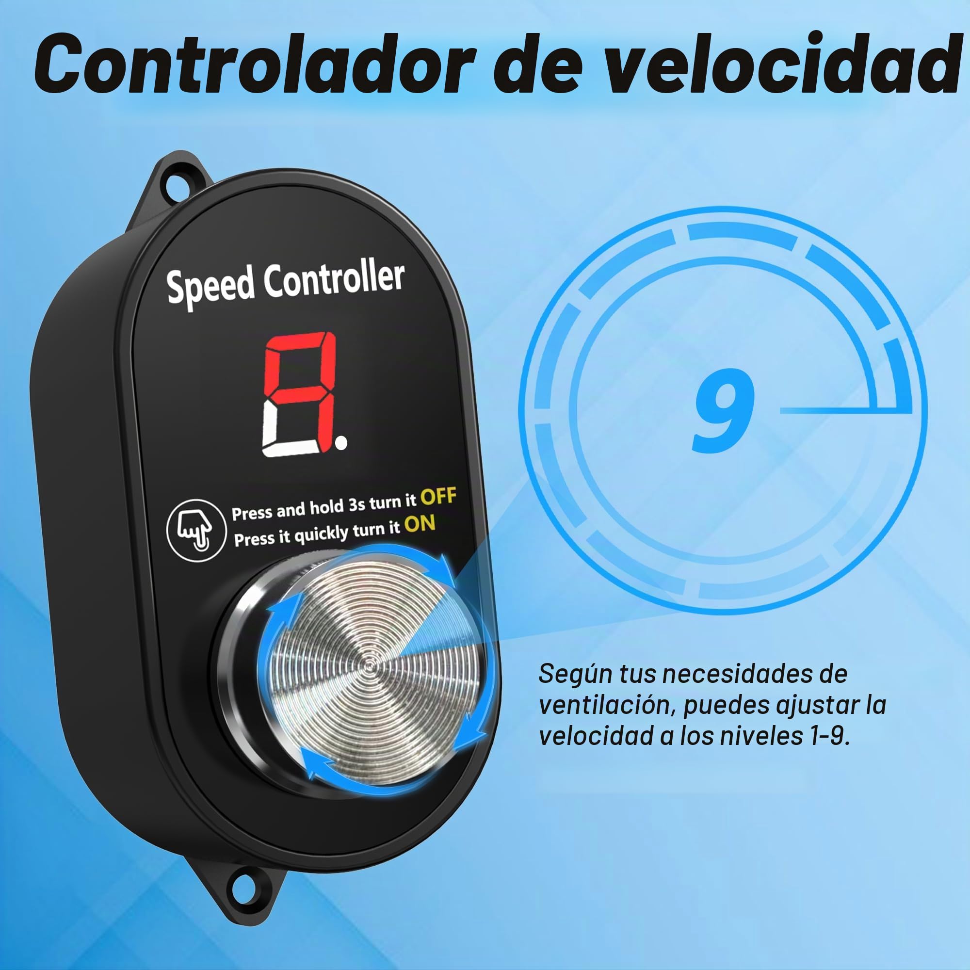 Aygrochy Extractor de Aire Industrial 300 mm, Ventilador de Pared de Aluminio con Velocidad Ajustable, 1630 m³/h, Enchufe UE, Ideal para Ventilación y Circulación en Garaje, Sótano, Cocina y Almacén