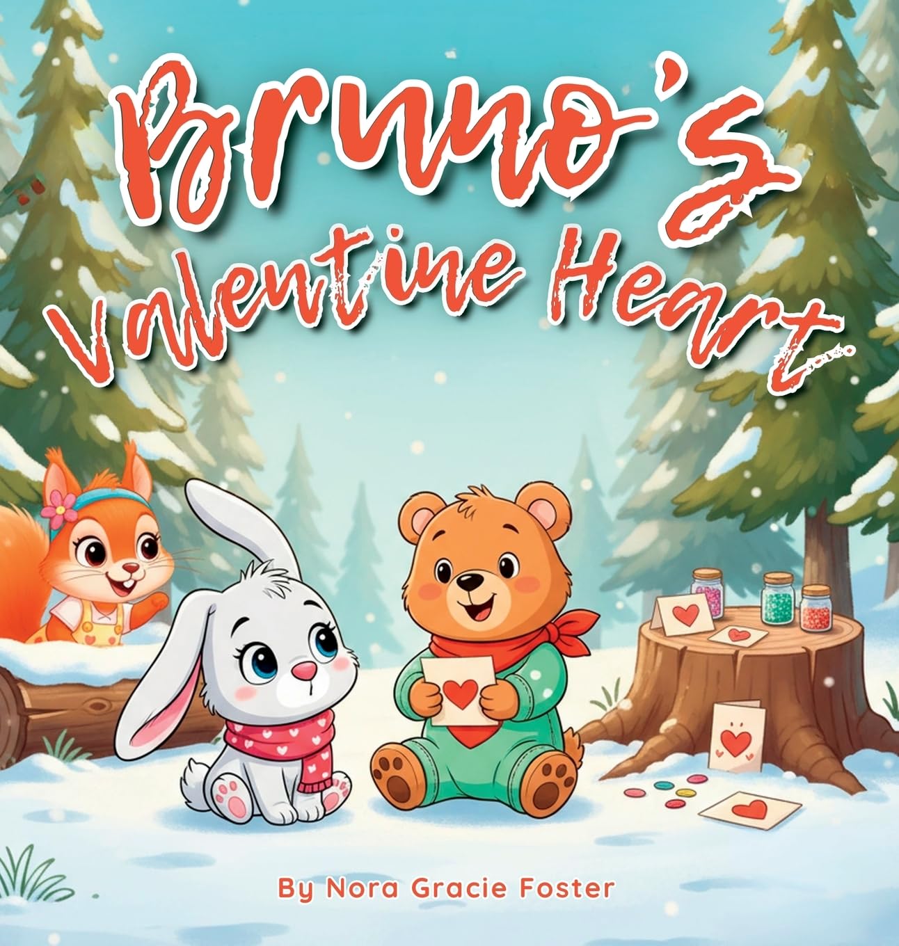 Bruno's Valentine Heart: A Gentle Story of Love, Creativity & Connection for KidsAges3-5: 8 (Bruno's Cozy Moments Collection)